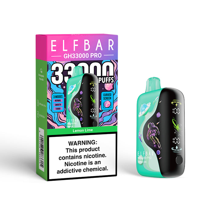 ELFBAR GH33000 PRO Rechargeable Disposable Vape (All Flavors)