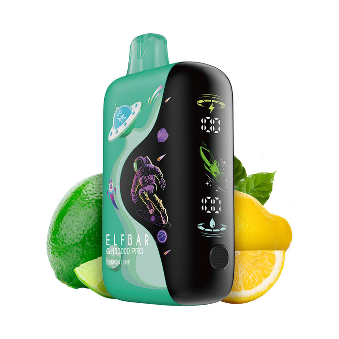 Vape descartável recarregável ELFBAR GH33000 PRO (todos os sabores)