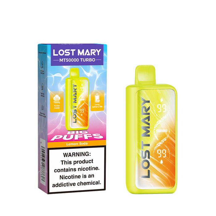 LOST MARY MT50K Turbo Rechargeable Disposable Vape (All Flavours)