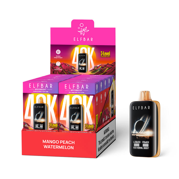 ELFBAR MoonNight Rechargeable Disposable Vape (All Flavors)