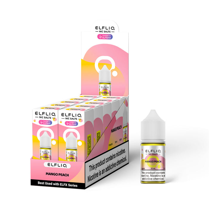 ELFLIQ Nic Salts E-Liquids 30ml