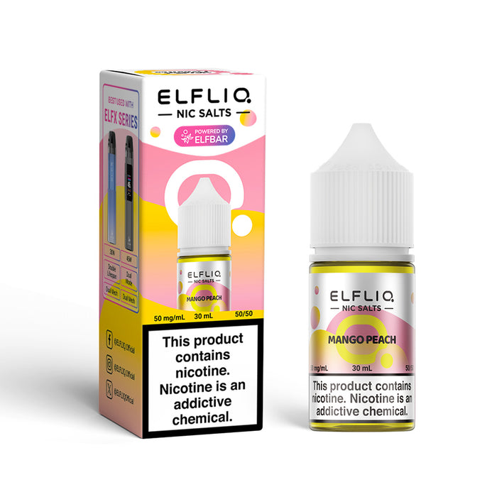 ELFLIQ Nic Salts E-Liquids 30ml