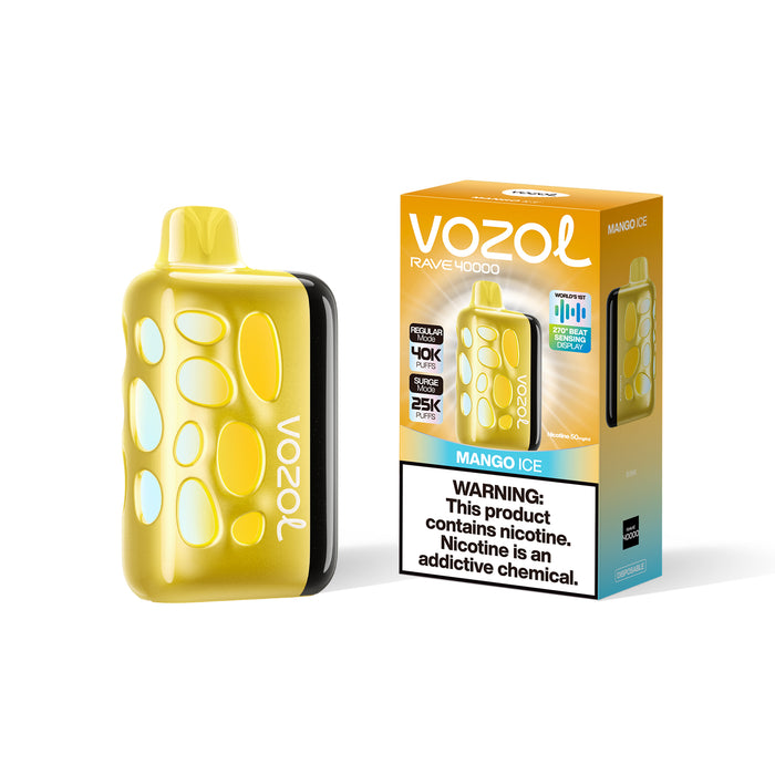 VOZOL RAVE 40K Disposable Vape (All Flavors)