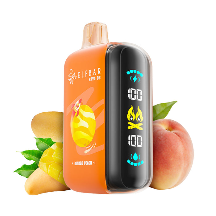 Vape descartável ELFBAR RAYA D3 (todos os sabores)