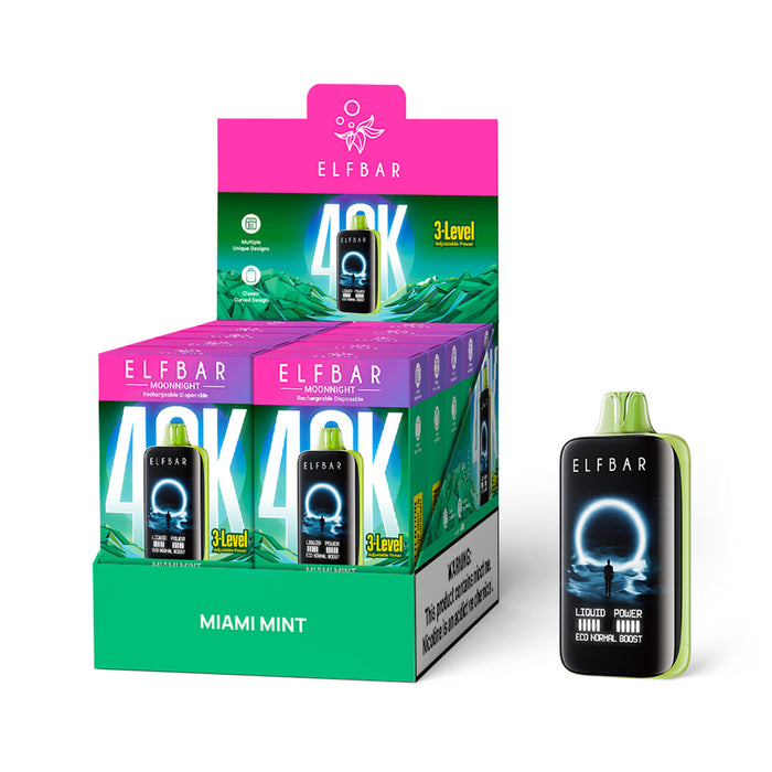 ELFBAR MoonNight Rechargeable Disposable Vape (All Flavors)