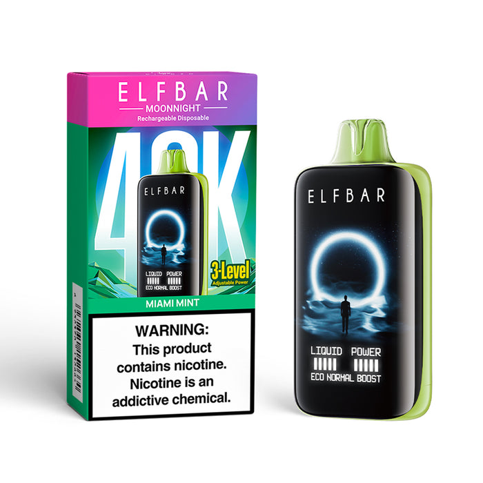ELFBAR MoonNight Rechargeable Disposable Vape (All Flavors)
