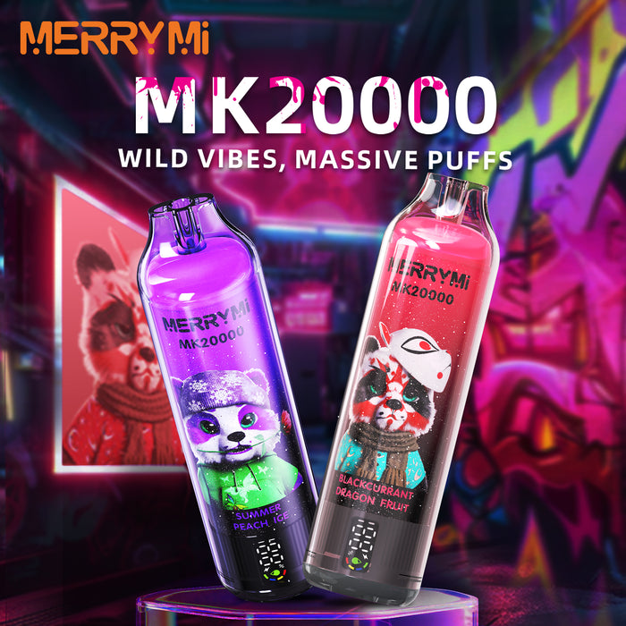 MerryMi MK 20K Rechargeable Disposable Vape (All Flavors)