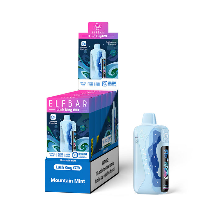 ELFBAR Lush King Pro Rechargeable Disposable Vape (All Flavors)