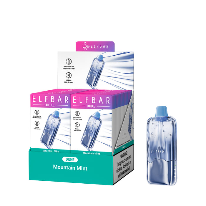 ELFBAR DUKE Rechargeable Disposable Vape (All Flavors)