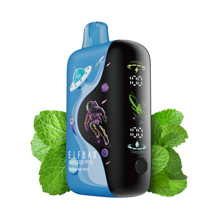 Vape descartável recarregável ELFBAR GH33000 PRO (todos os sabores)