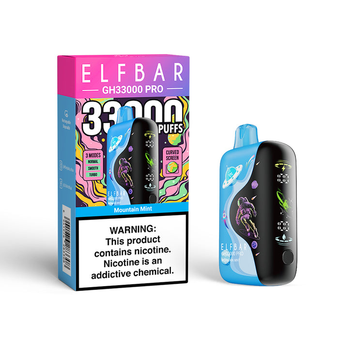 ELFBAR GH33000 PRO Rechargeable Disposable Vape (All Flavors)