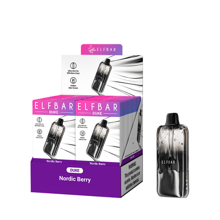 ELFBAR DUKE Rechargeable Disposable Vape (All Flavors)