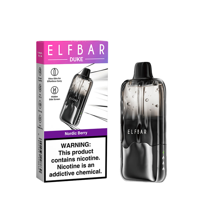 ELFBAR DUKE Rechargeable Disposable Vape (All Flavors)