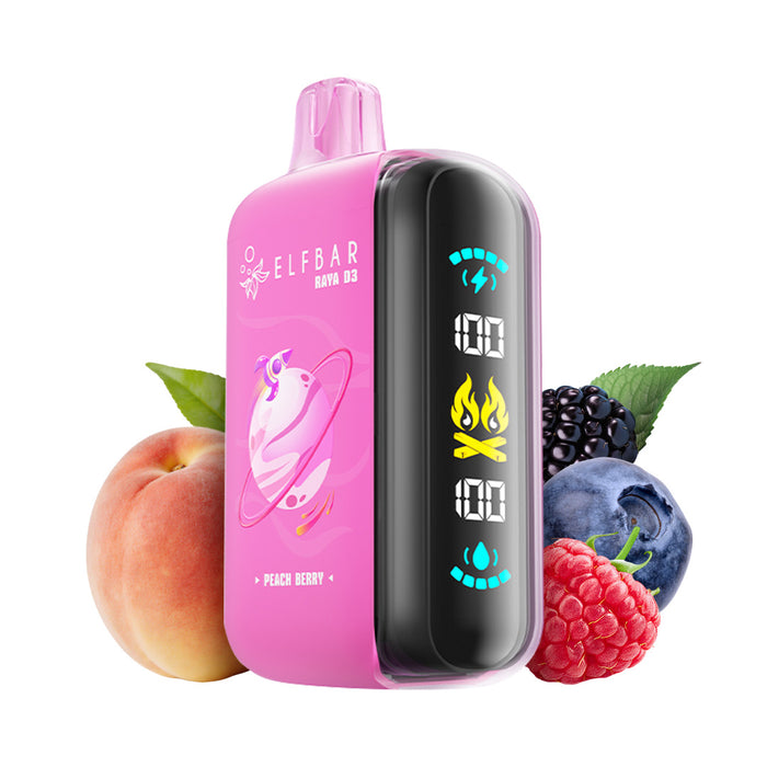 Vape descartável ELFBAR RAYA D3 (todos os sabores)