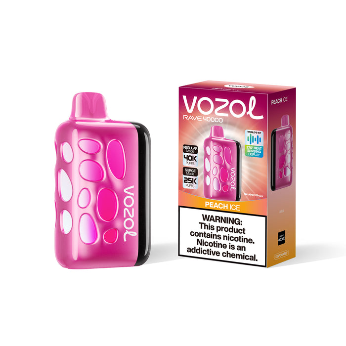 VOZOL RAVE 40K Disposable Vape (All Flavors)