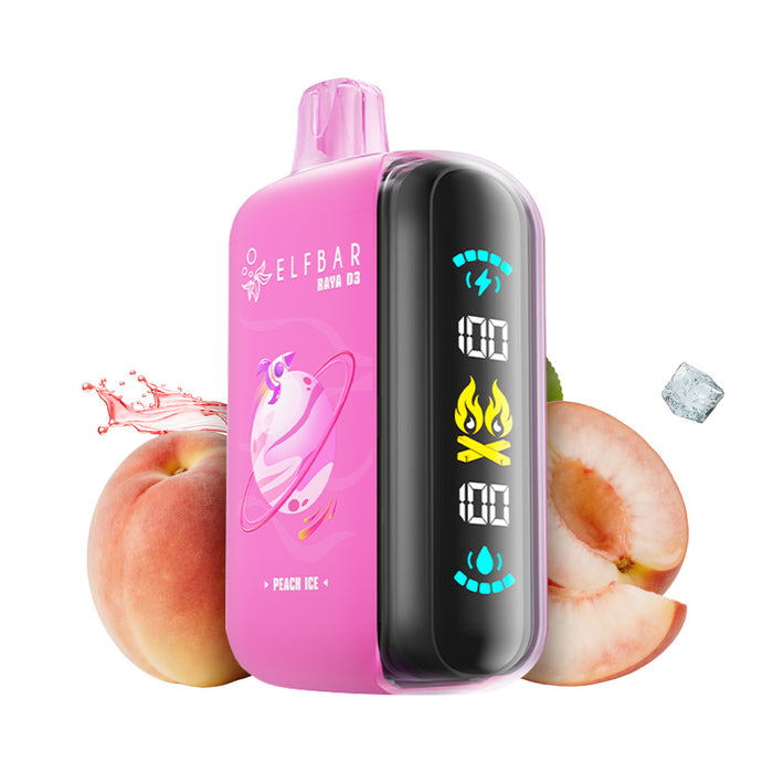 Vape descartável ELFBAR RAYA D3 (todos os sabores)