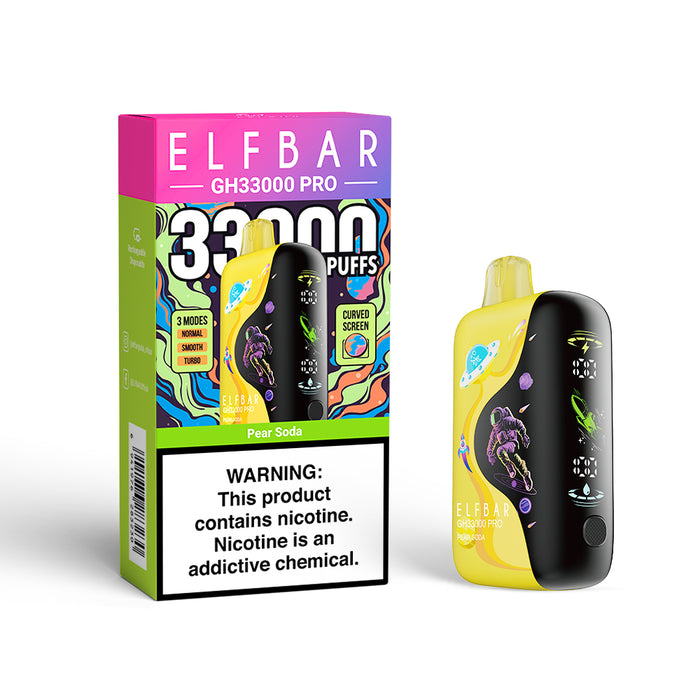 ELFBAR GH33000 PRO Rechargeable Disposable Vape (All Flavors)