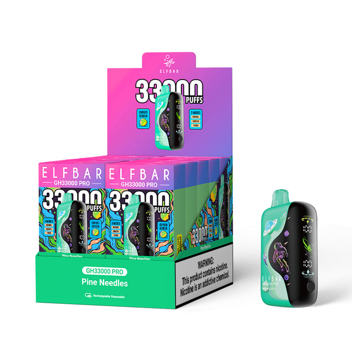 ELFBAR GH33000 PRO Rechargeable Disposable Vape (All Flavors)