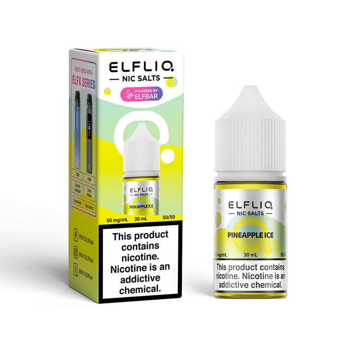 ELFLIQ Nic Salts E-Liquids 30ml
