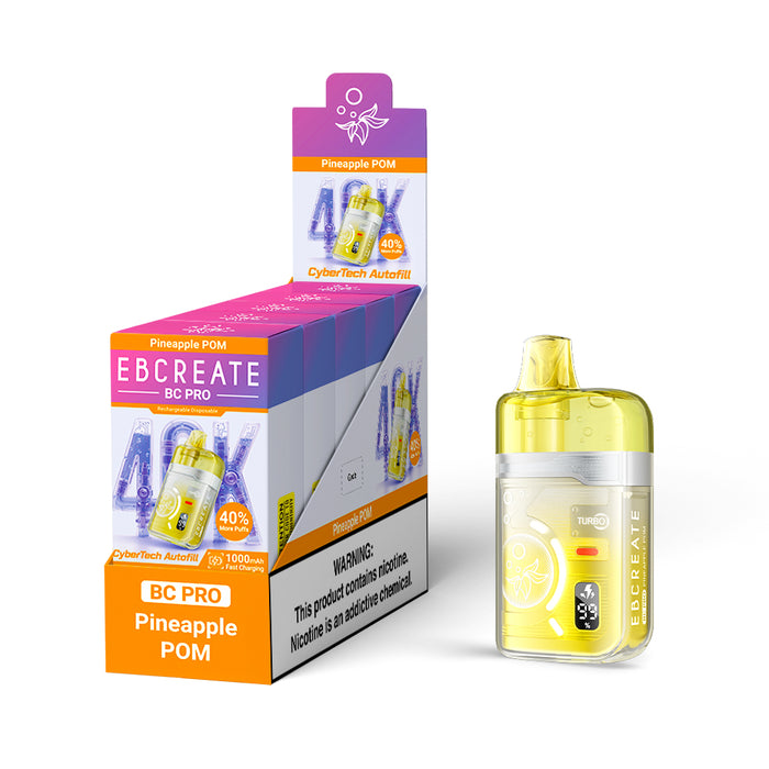 EBCREATE BC PRO Rechargeable Disposable Vape (All Flavors)