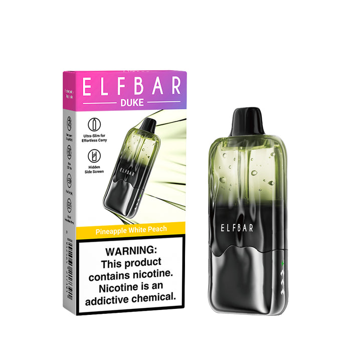 ELFBAR DUKE Rechargeable Disposable Vape (All Flavors)