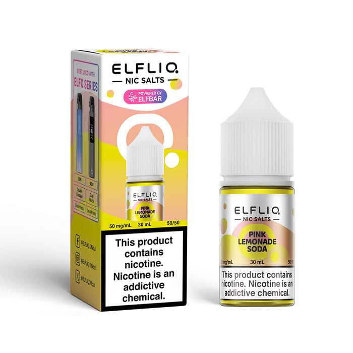 ELFLIQ Nic Salts E-Liquids 30ml