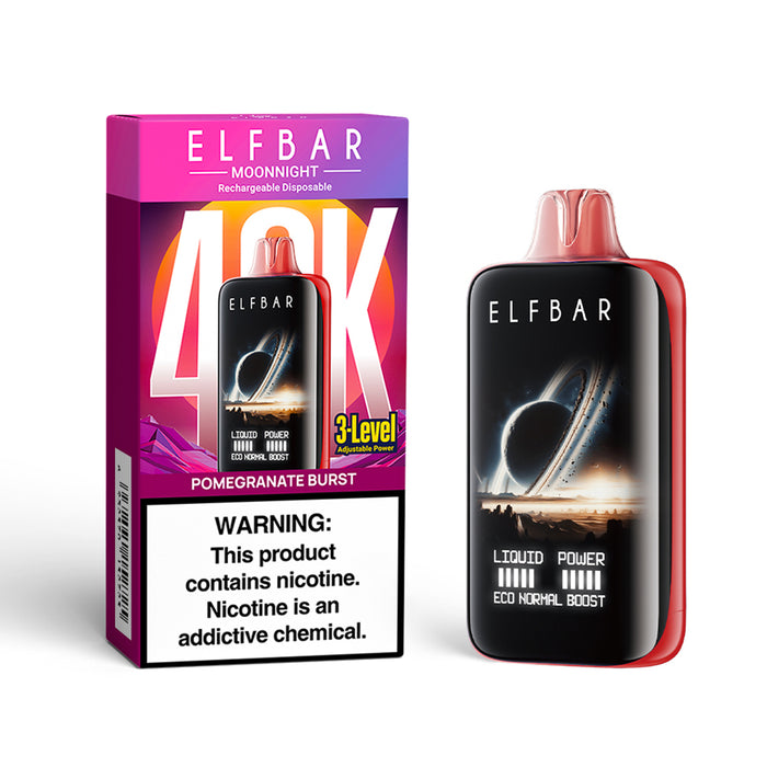 ELFBAR MoonNight Rechargeable Disposable Vape (All Flavors)