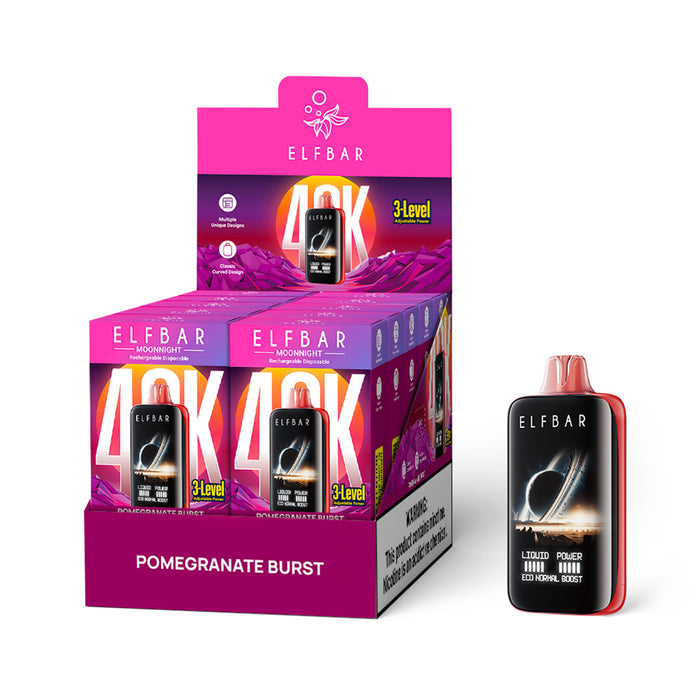 ELFBAR MoonNight Rechargeable Disposable Vape (All Flavors)