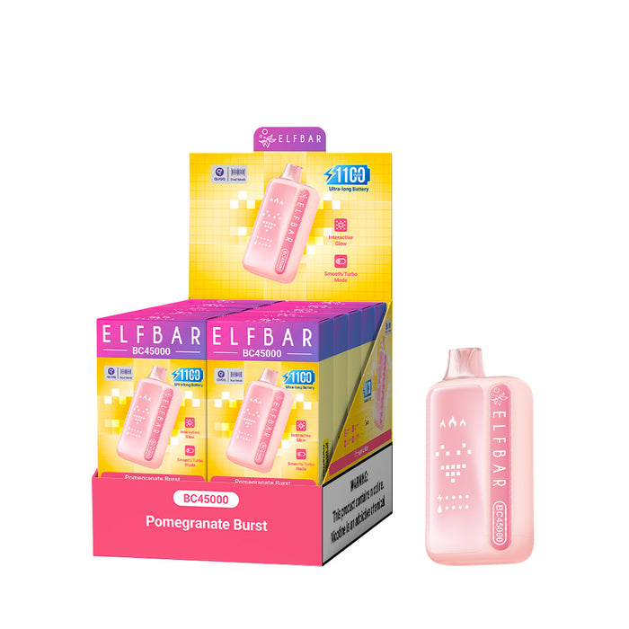 ELFBAR BC45000 Rechargeable Disposable Vape (All Flavors)