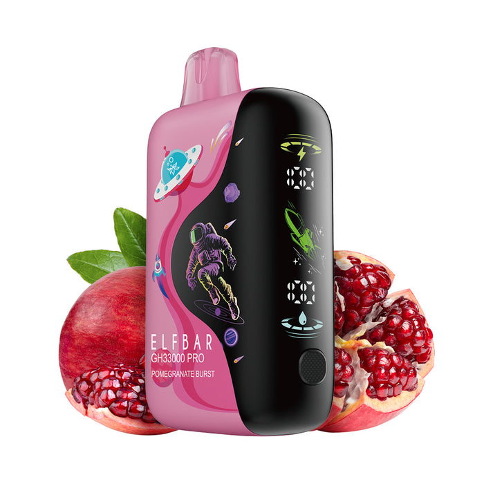 Vape descartável recarregável ELFBAR GH33000 PRO (todos os sabores)