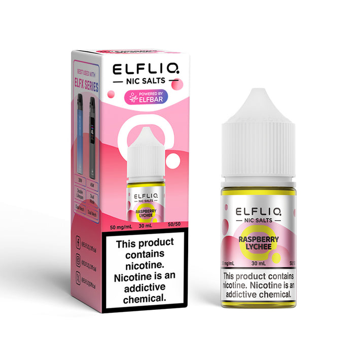 ELFLIQ Nic Salts E-Liquids 30ml