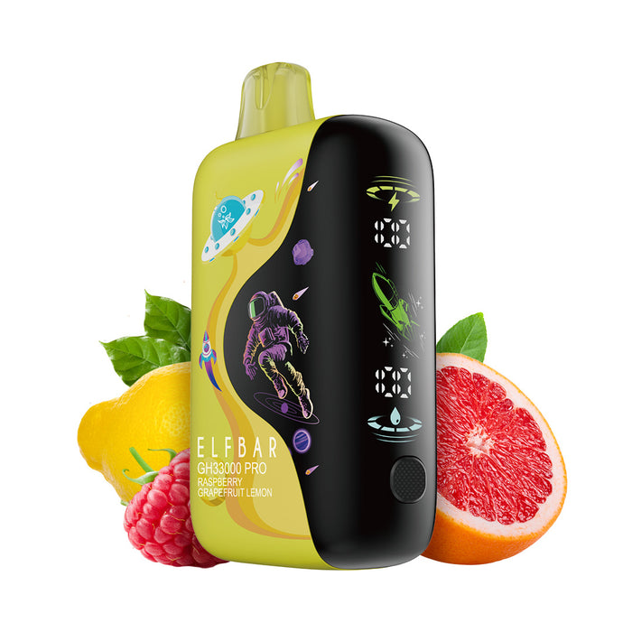 Vape descartável recarregável ELFBAR GH33000 PRO (todos os sabores)