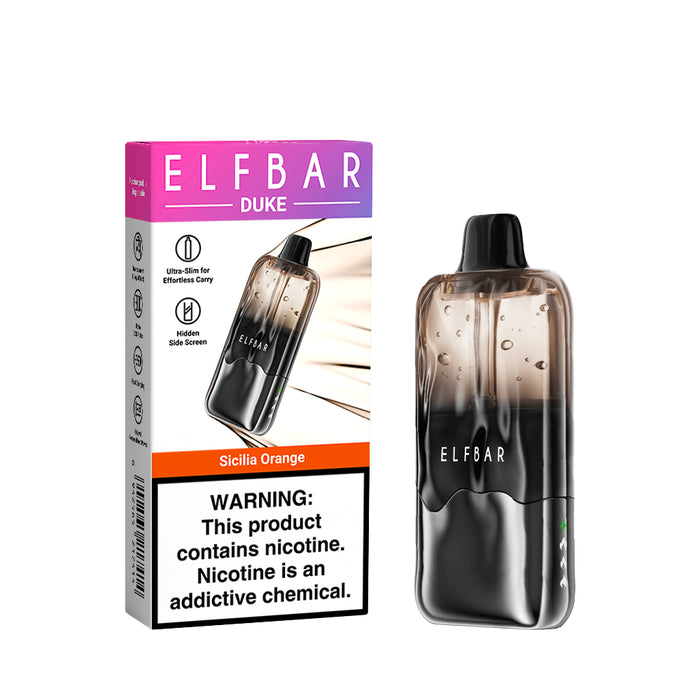 ELFBAR DUKE Rechargeable Disposable Vape (All Flavors)