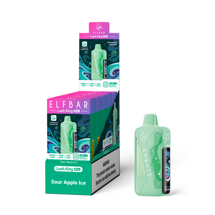 ELFBAR Lush King Pro Rechargeable Disposable Vape (All Flavors)