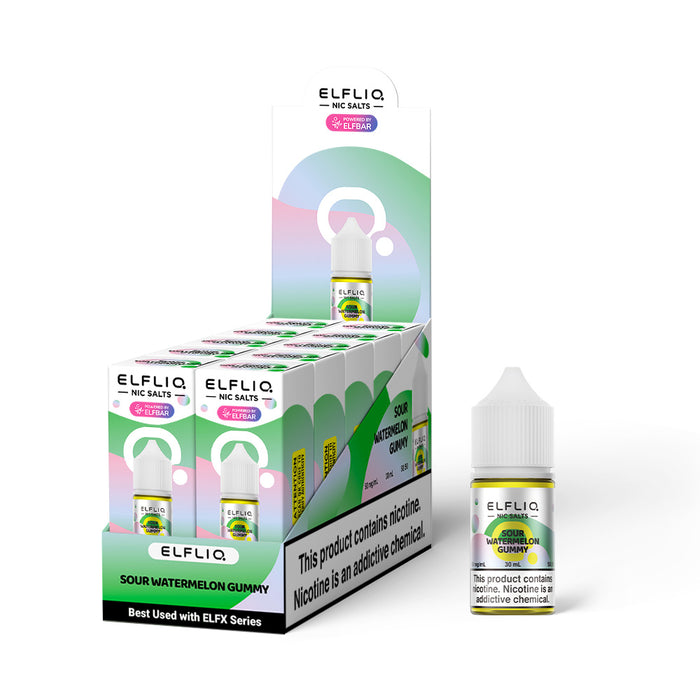 ELFLIQ Nic Salts E-Liquids 30ml