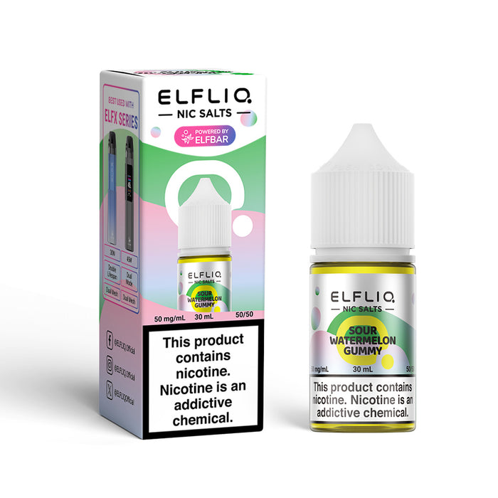 ELFLIQ Nic Salts E-Liquids 30ml