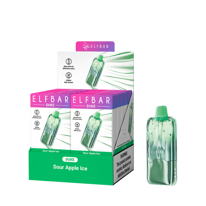 ELFBAR DUKE Rechargeable Disposable Vape (All Flavors)