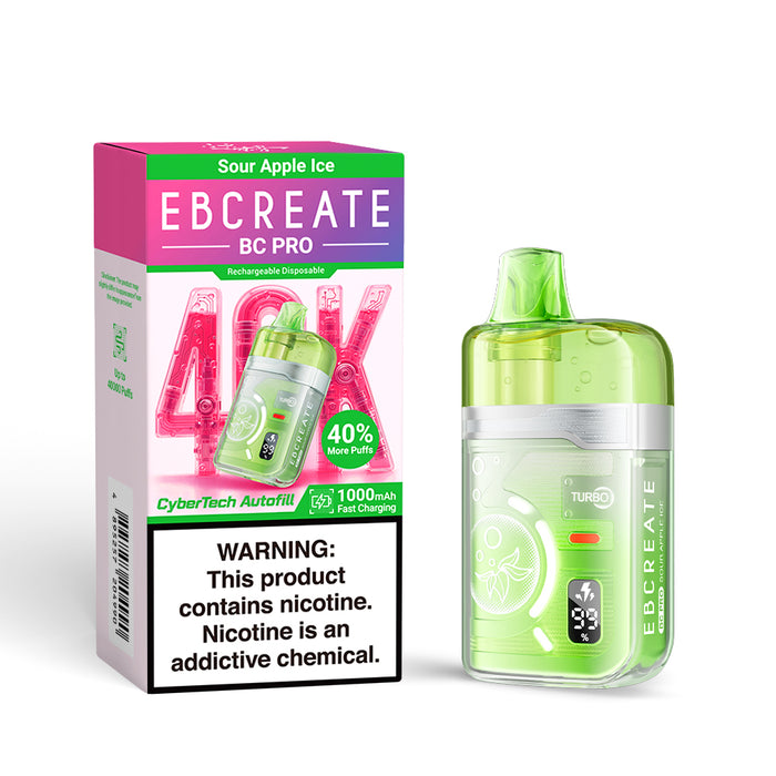 EBCREATE BC PRO Rechargeable Disposable Vape (All Flavors)