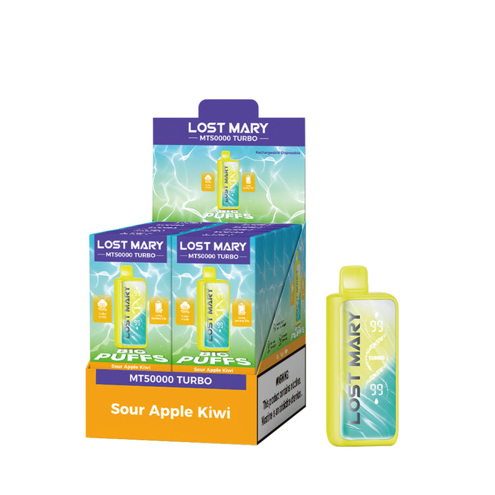 LOST MARY MT50K Turbo Rechargeable Disposable Vape (All Flavours)