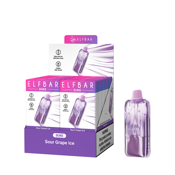 ELFBAR DUKE Rechargeable Disposable Vape (All Flavors)