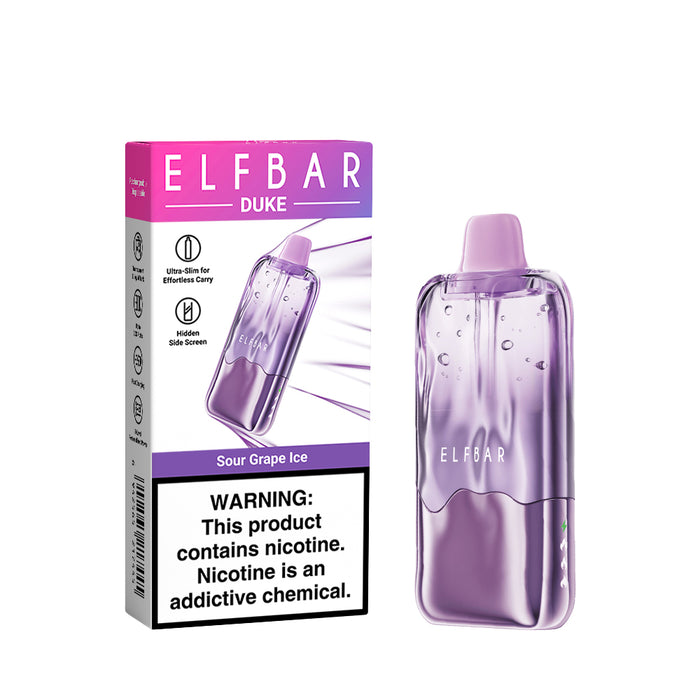 ELFBAR DUKE Rechargeable Disposable Vape (All Flavors)
