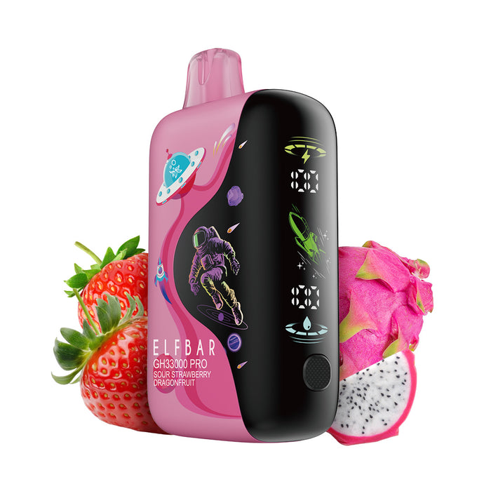 Vape descartável recarregável ELFBAR GH33000 PRO (todos os sabores)