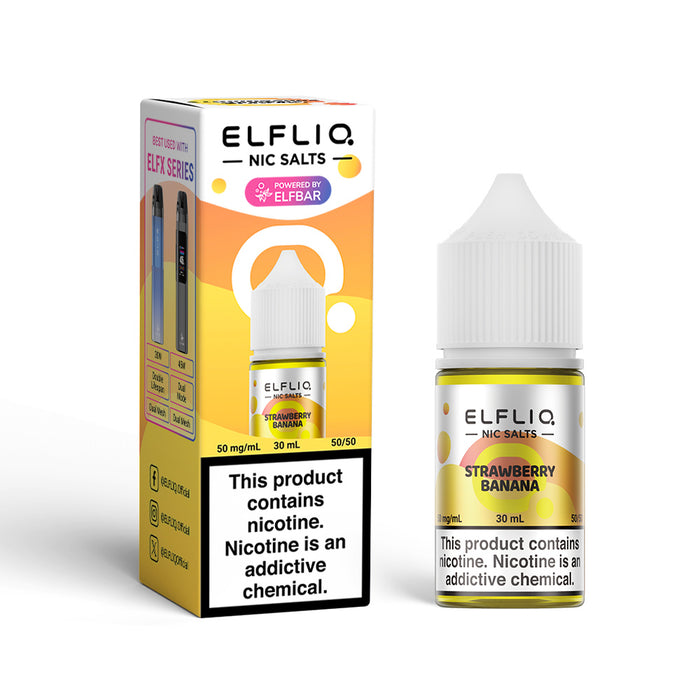 ELFLIQ Nic Salts E-Liquids 30ml