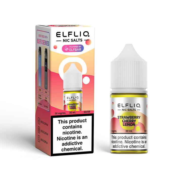 ELFLIQ Nic Salts E-Liquids 30ml