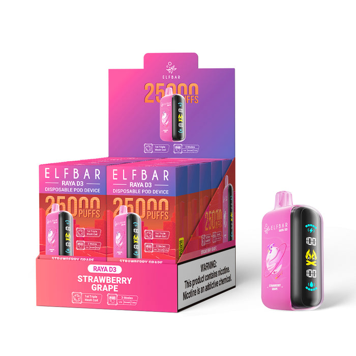 ELFBAR RAYA D3 Disposable Vape (All Flavors)