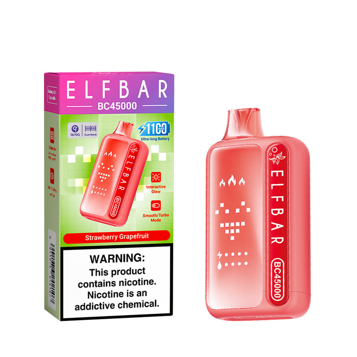 ELFBAR BC45000 Rechargeable Disposable Vape (All Flavors)