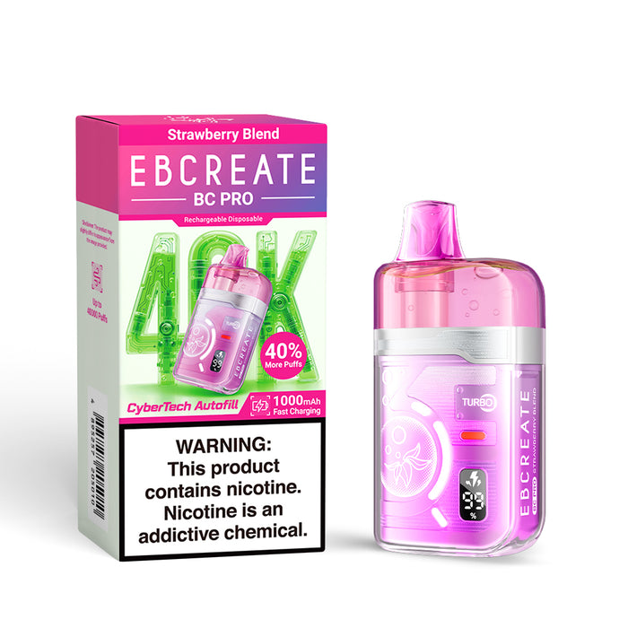 EBCREATE BC PRO Rechargeable Disposable Vape (All Flavors)