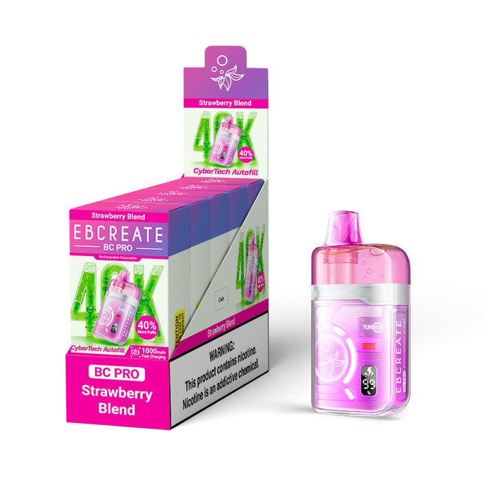 EBCREATE BC PRO Rechargeable Disposable Vape (All Flavors)