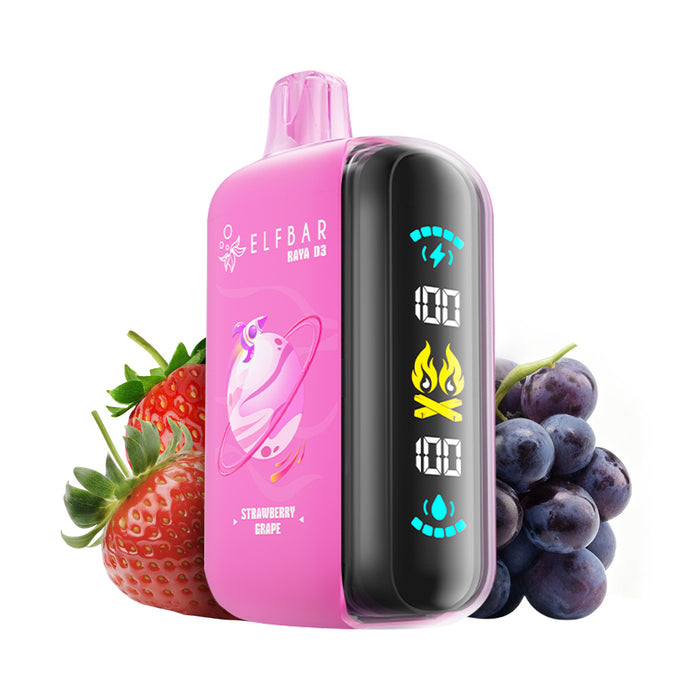 Vape descartável ELFBAR RAYA D3 (todos os sabores)
