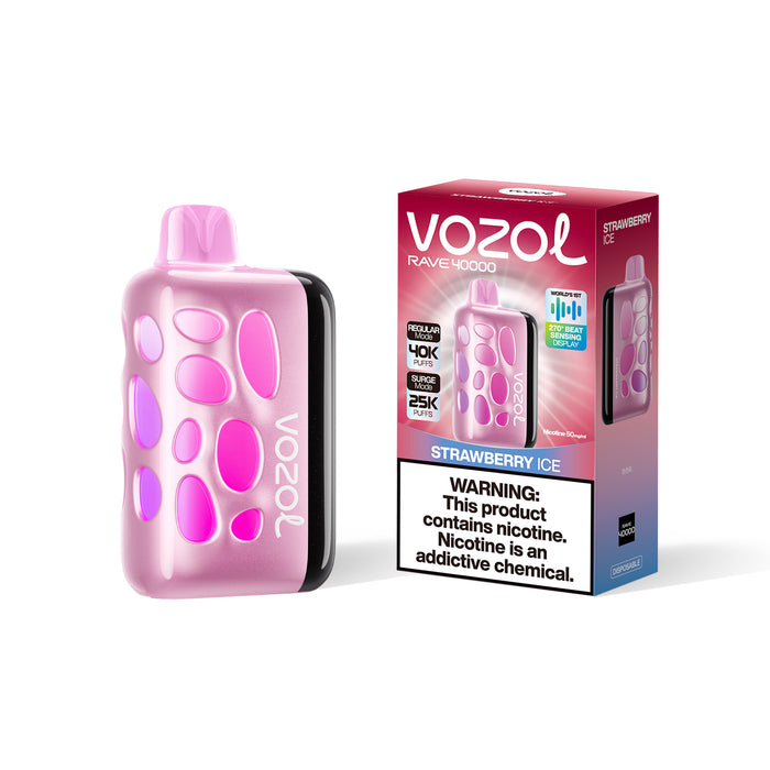 VOZOL RAVE 40K Disposable Vape (All Flavors)